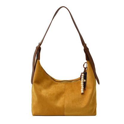 Winter Small Suede Trend Brand Solid Color Shoulder Bags