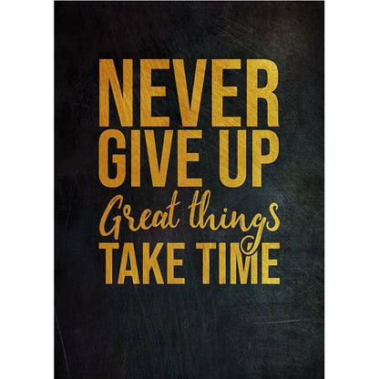 Stock Trading Motivational Wall Art Poster – Buy Fear Sell Greed