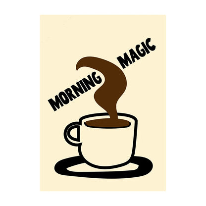 Kitchen Wall Art Poster – Nordic Minimalist Quote Print