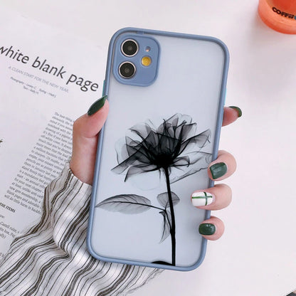 Floral iPhone Case – Daisy Flower Shockproof Cover
