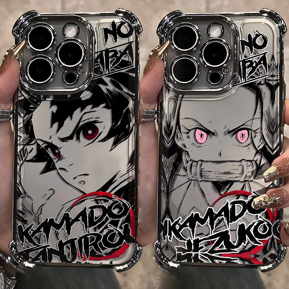 Demon Slayer Inosuke Plating Phone Case for Samsung Galaxy