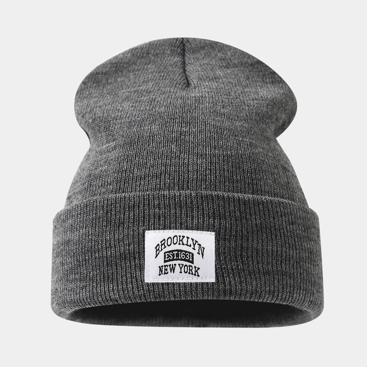 Brooklyn New York Knit Beanie – Unisex Winter Skull Cap