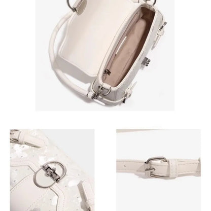 Fairycore Aesthetic White Shoulder Bags