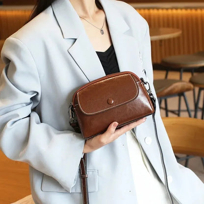 Mini Small Genuine Leather Vintage Bag
