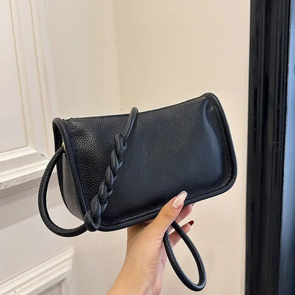 Real Cowhide Genuine Leather Sac Fashion Women Crossbody Bags