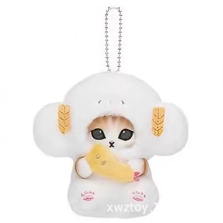 Mofusand Sanrio Plush Keychain Pendant