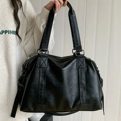 Big Black Shoulder Bags for Women Large Hobo