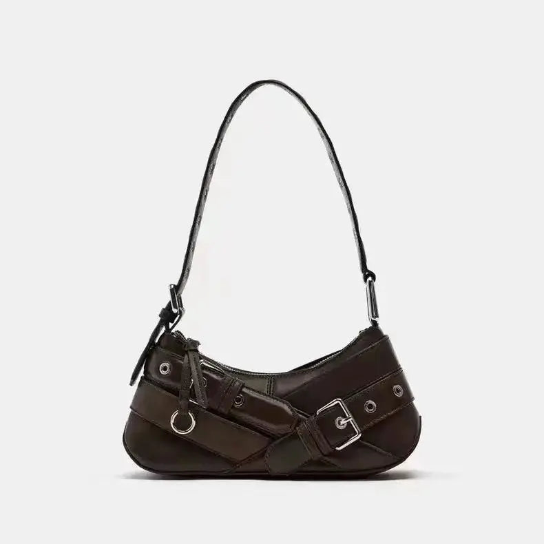 Vintage Black Underarm Bag