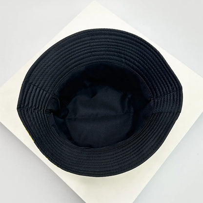 Duck Print Bucket Hat – Reversible Unisex Fisherman Cap