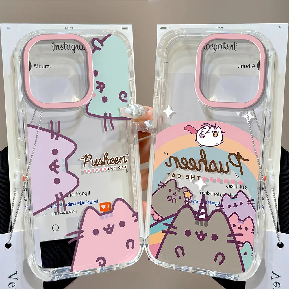 Pusheen Cat Samsung Galaxy Case S20 S21 S22 S23 S24 S25 S26