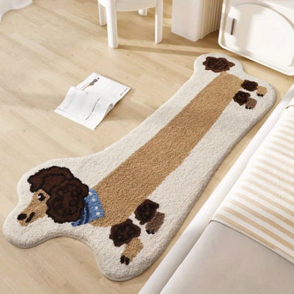 Vikama Soft Shag Carpet Cute Floor Mat Microfiber Shaggy Non Slip Area Rug Living Room Bedroom