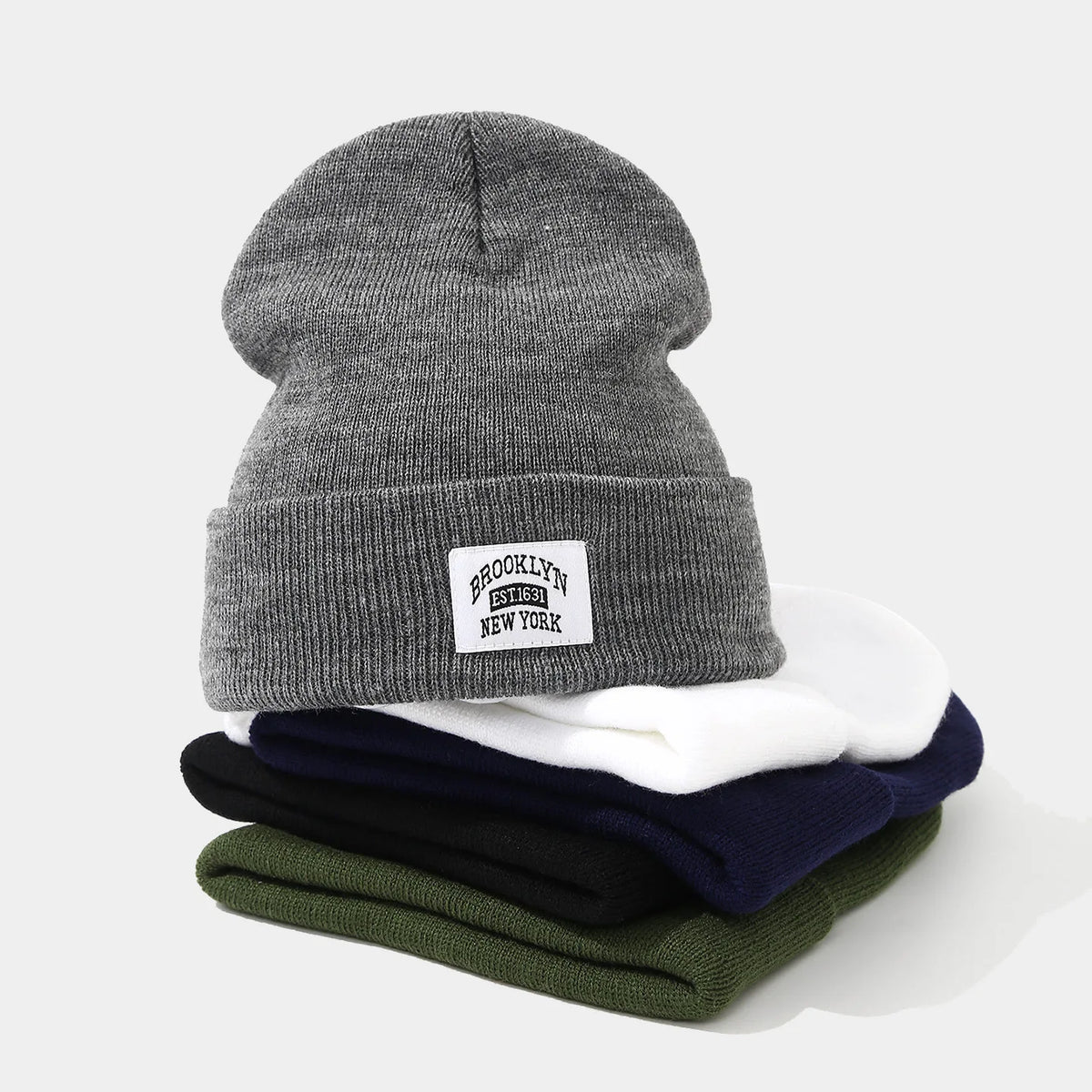 Brooklyn New York Knit Beanie – Unisex Winter Skull Cap