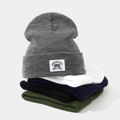 Brooklyn New York Knit Beanie – Unisex Winter Skull Cap