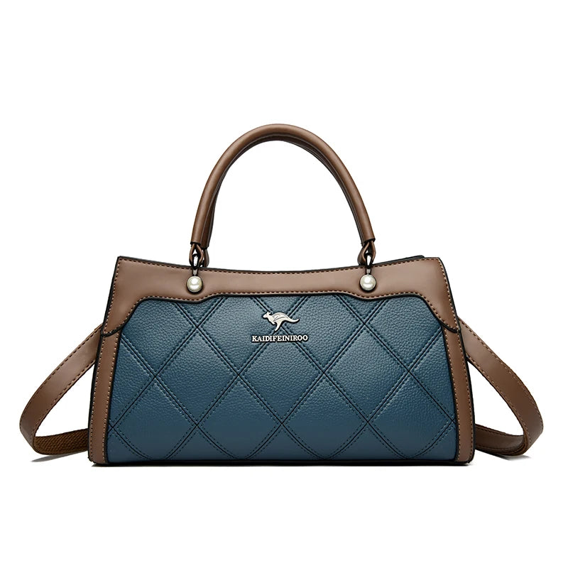 Top Quality Leather Hand Shoulder Bags for Women Luxury Handbags