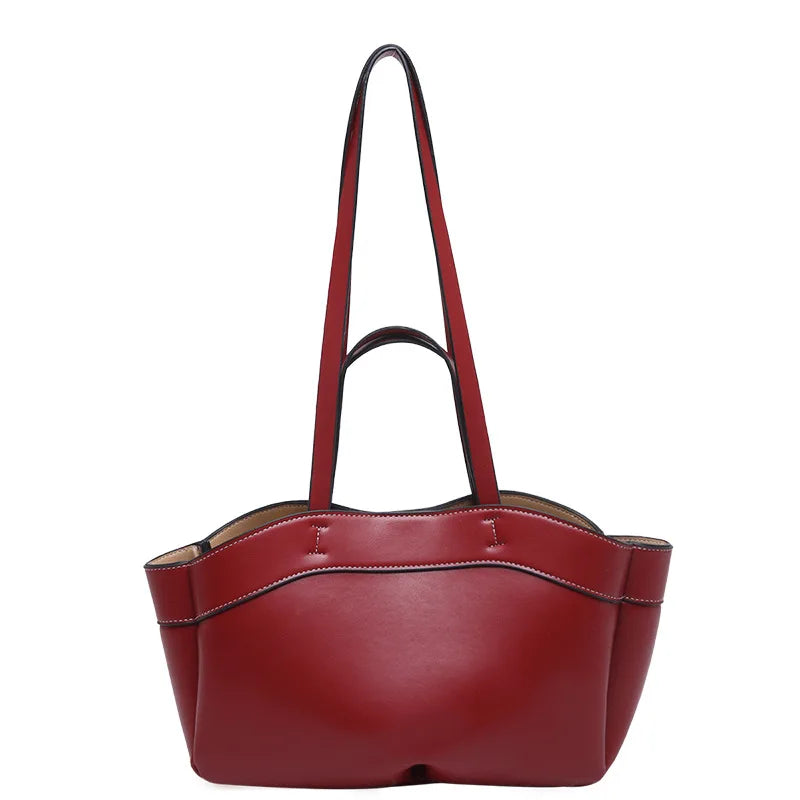 Fashion Leather Large Capacity Designer Letters Women Handbags