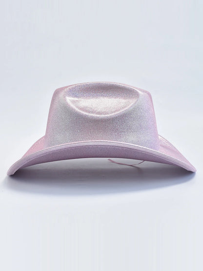 Women's Sequin Cowgirl Hat – Glitter Fedora for Party & Festival