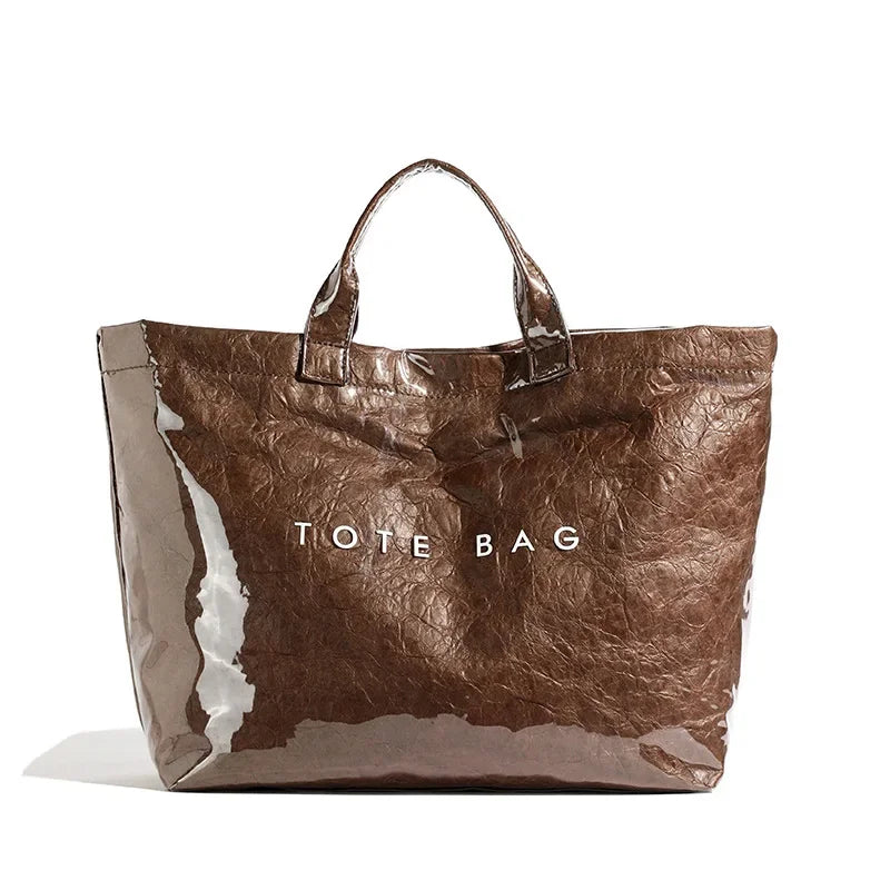 Popular Letter Prints Women's Tote Bags
