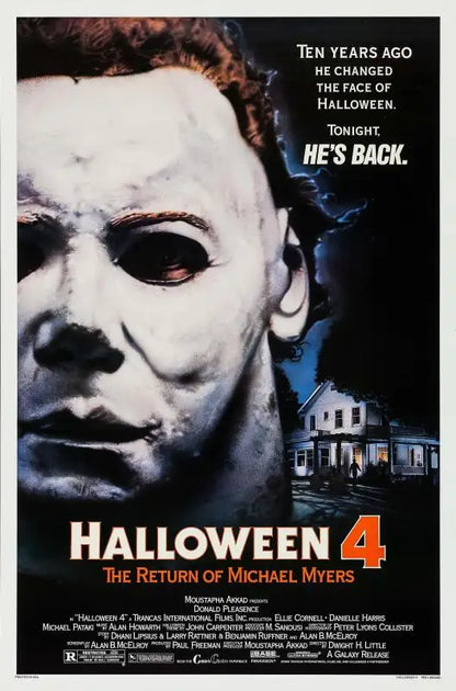Horror Movie Wall Art Poster – Classic Halloween & Slasher Film Prints for Home Decor