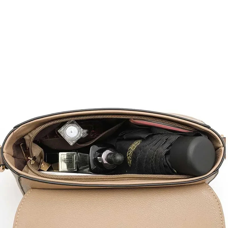 Fashion Crossbody Bag PU Leather Messenger Bag