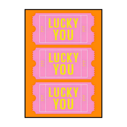 Shower Karaoke Admit One Poster – Funny Retro Bathroom Wall Art