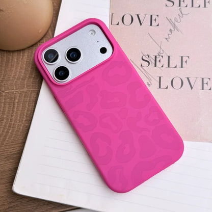 Liquid Silicone Leopard Print iPhone Case – iPhone 11 to 17 Series