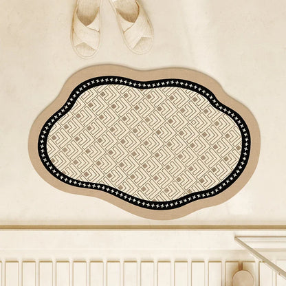 Cartoon Animal Shaped Rug – Soft Absorbent Anti-Slip Floor Mat