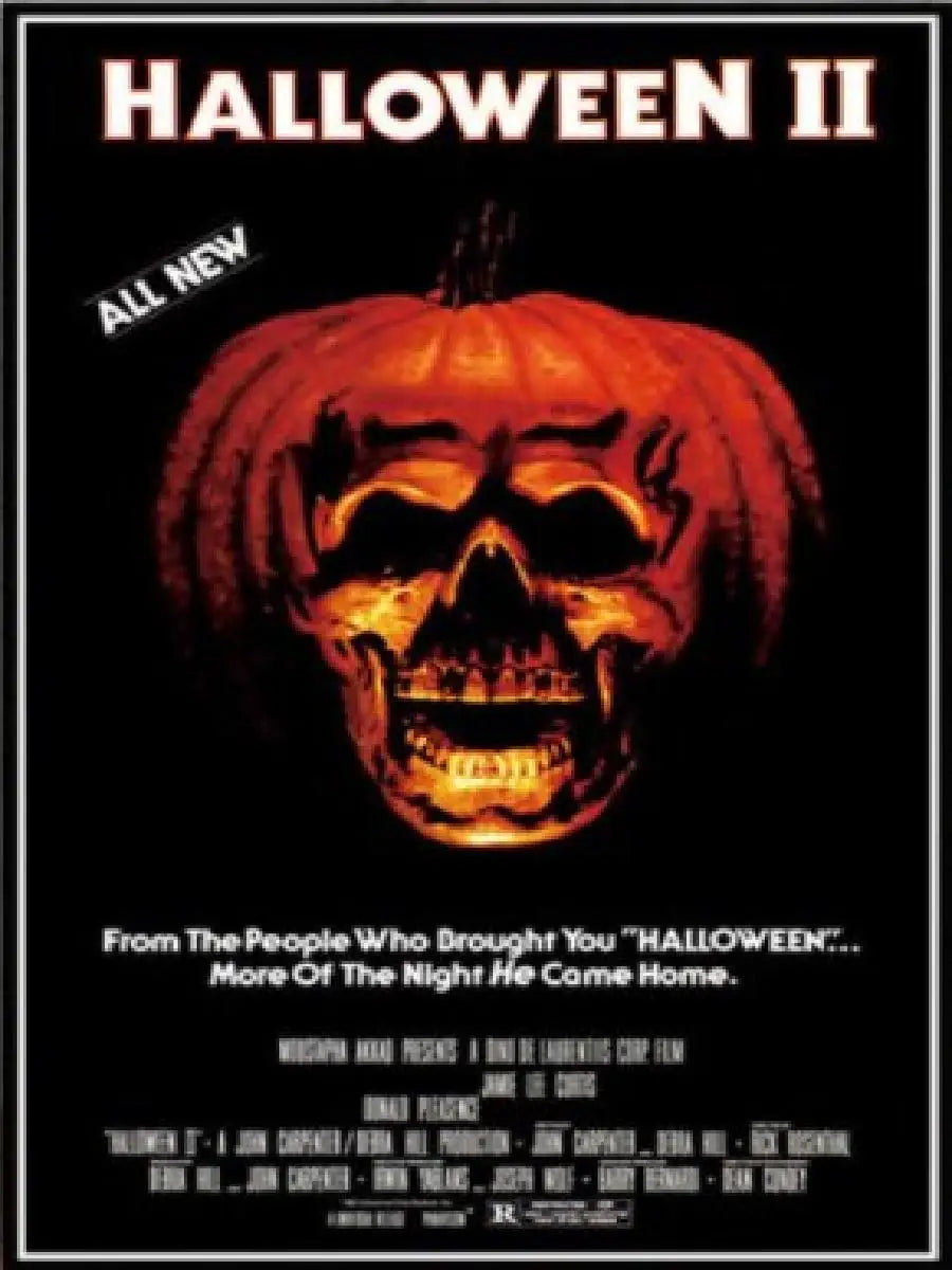 Horror Movie Wall Art Poster – Classic Halloween & Slasher Film Prints for Home Decor