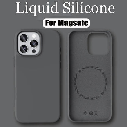 Liquid Silicone MagSafe iPhone Case – iPhone 13 to 17 Series