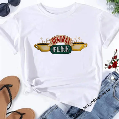 Central Perk T-Shirt – Friends TV Show Women's Graphic Tee