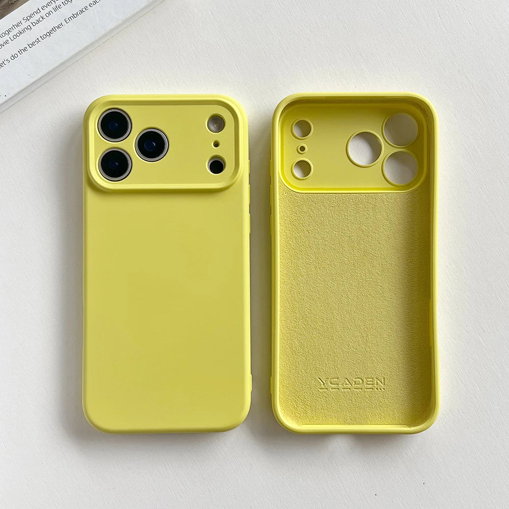 Liquid Silicone iPhone Case – iPhone 12 to 17 Pro Max