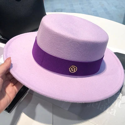 Fedora Hat – Elegant Felt Jazz Cap for Women & Men