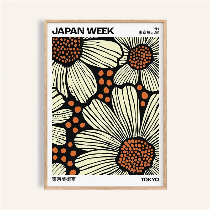 Japanese Ukiyo-E Vintage Poster Print – Retro Wall Art