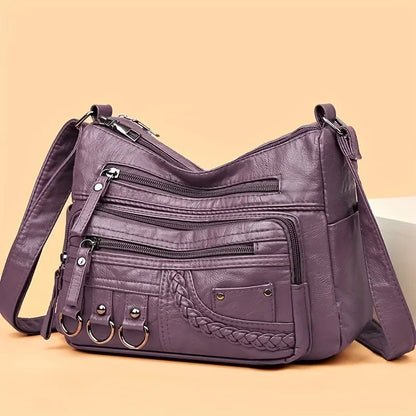 New Ladies Soft Leather Baags High Quality Purses and Handbags