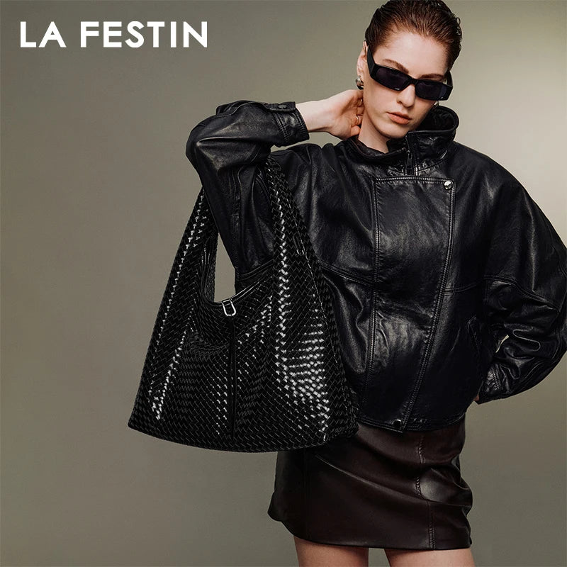 Original Women's Bag New Trend Shoulder Bag Woven Bag