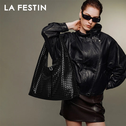 Original Women's Bag New Trend Shoulder Bag Woven Bag