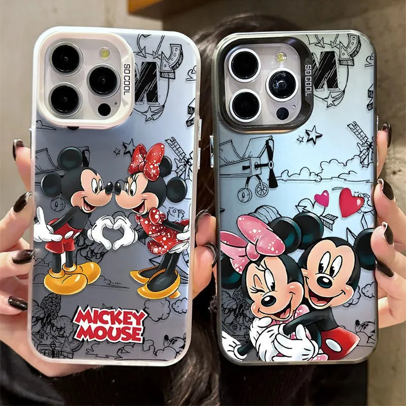Mickey & Minnie Mouse Phone Case – iPhone 11 to 17 Series