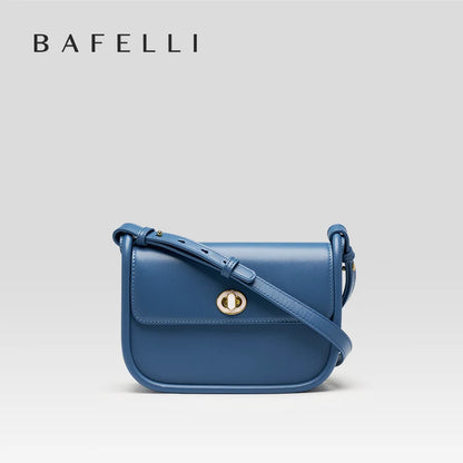 Leather Saddle Crossbody Bag – Women's Designer Shoulder Bag