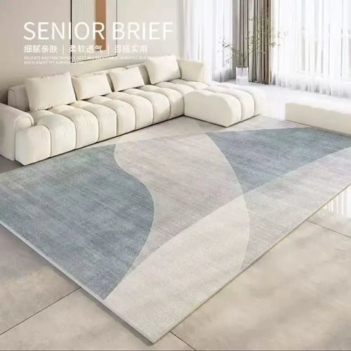 Luxury Area Rug – Modern Minimalist Non-Slip Living Room Carpet