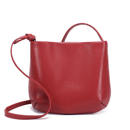 Women's Casual Mini Cow Leather Shoulder Bags