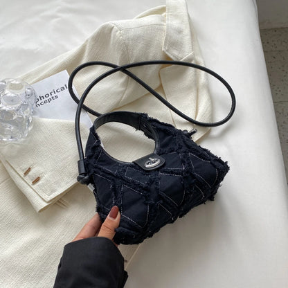 Soft Fabric Trend Small Shoulder Crossbody Bags