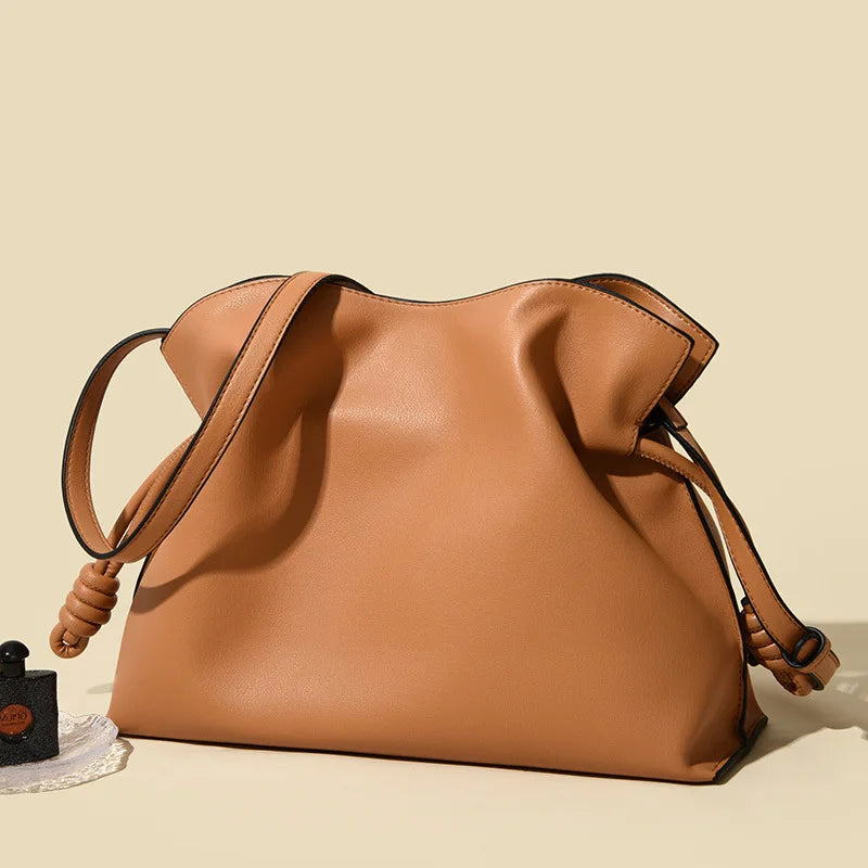 Brand Luxury Drawstring Long Shoulder Bag