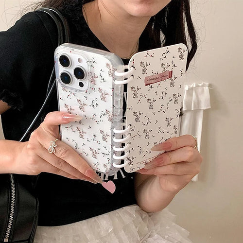 Floral Flip Notebook Samsung Case – Galaxy S & A Series