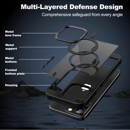 MagSafe Magnetic Bumper Case for iPhone 16 15 14 13 12 11 Pro Max Plus