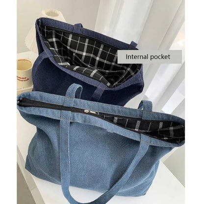 Solid Color Simple Women's Shoulder Bag