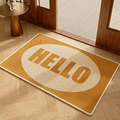 Welcome Door Mat – Absorbent Non-Slip Entry Rug for Indoor & Outdoor