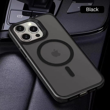 Magnetic MagSafe iPhone Case – Matte Translucent Armor | iPhone 11–16