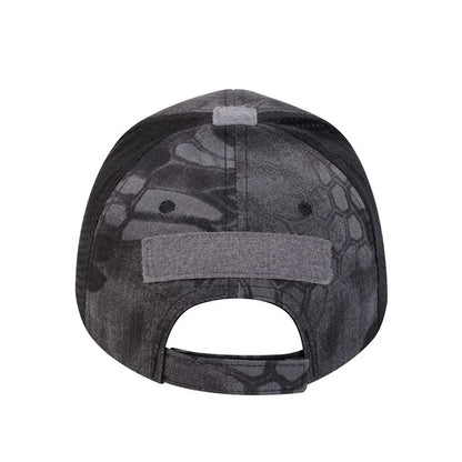 Skull Embroidered Tactical Baseball Cap – Breathable Mesh
