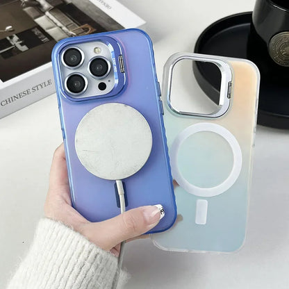 Color-Change MagSafe iPhone Case with Lens Glass Protector