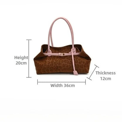 Leopard PU Leather Shoulder Bags