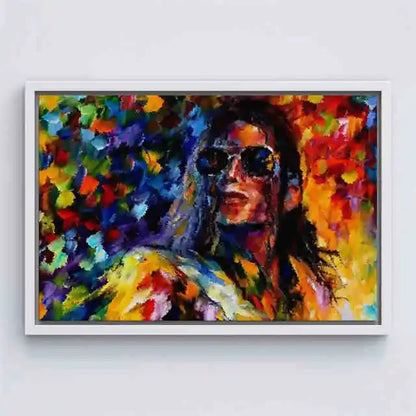 Michael Jackson Wall Art Canvas Print – Music Legend Poster for Home Decor